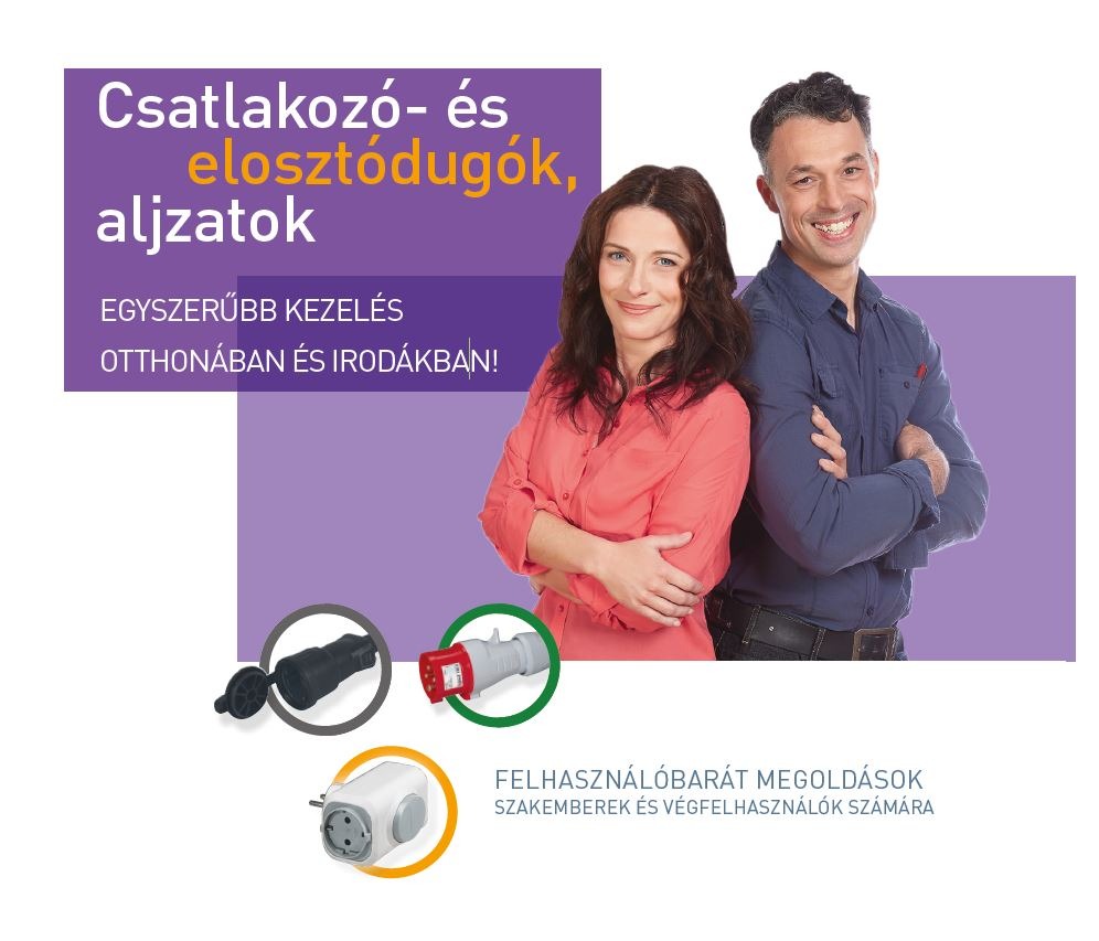 Megjelent az új csatlakozó- és elosztódugók prospektus