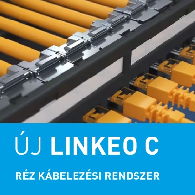 Új Linkeo C réz kábelezési rendszer a Legrandtól